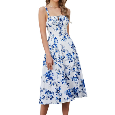 Clara – letnia sukienka z gorsetem