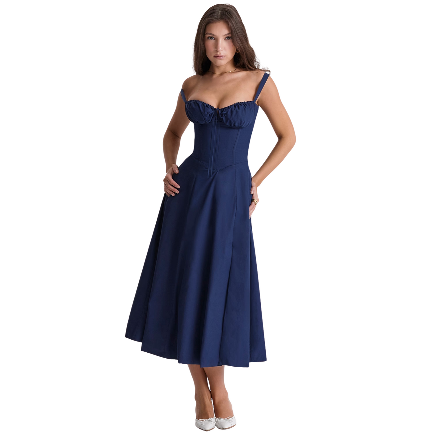 Clara – letnia sukienka z gorsetem