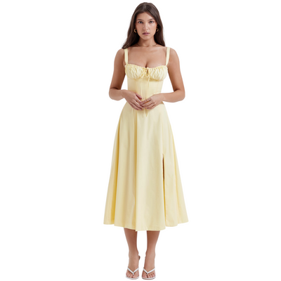 Clara – letnia sukienka z gorsetem