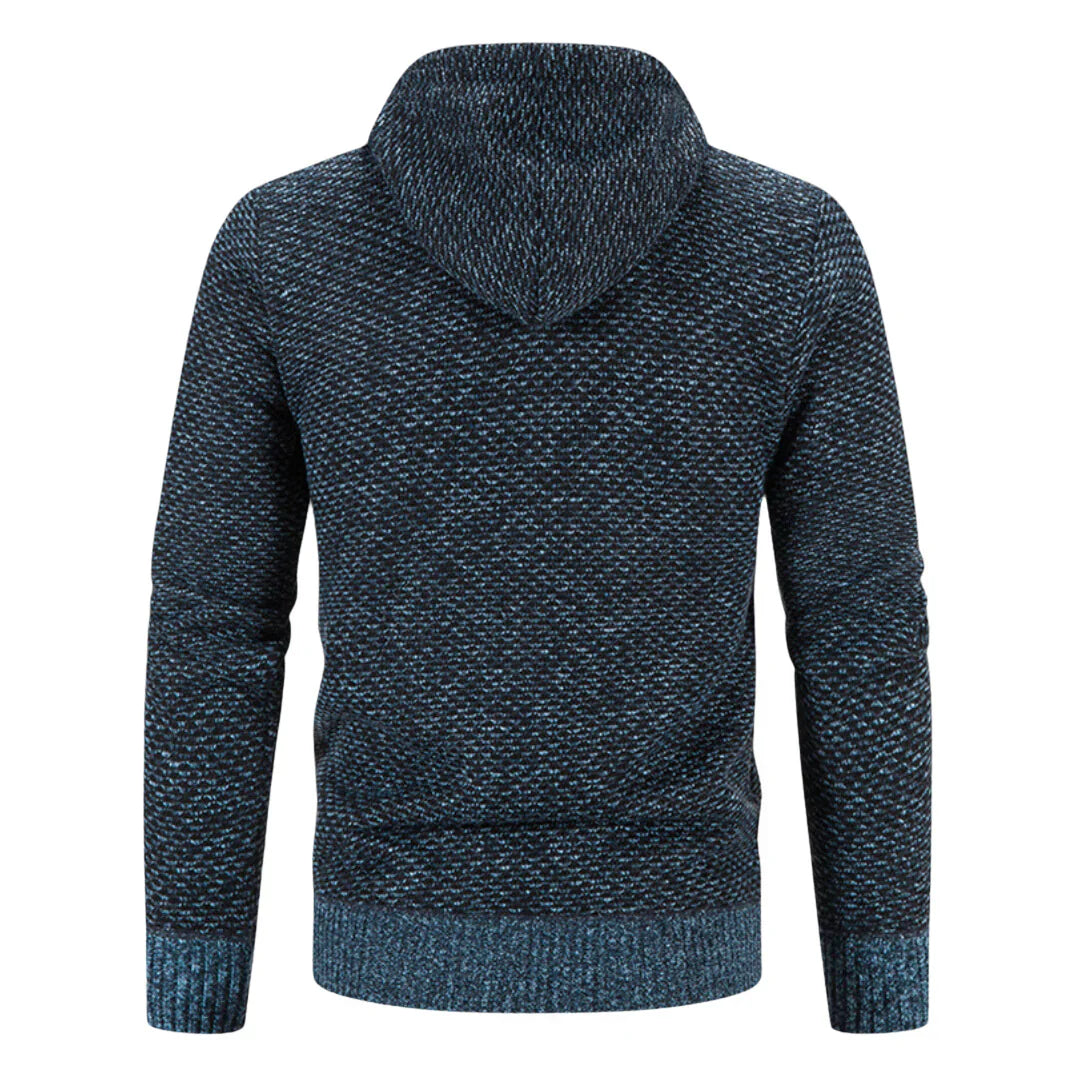 Michael – bluza z kapturem z polarową podszewką