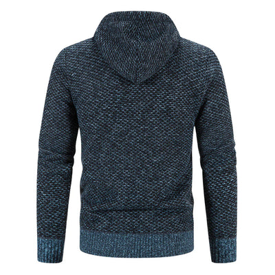 Michael – bluza z kapturem z polarową podszewką