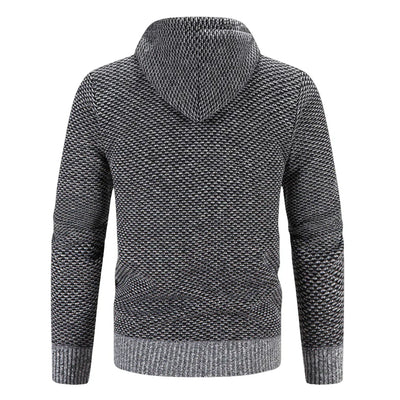 Michael – bluza z kapturem z polarową podszewką