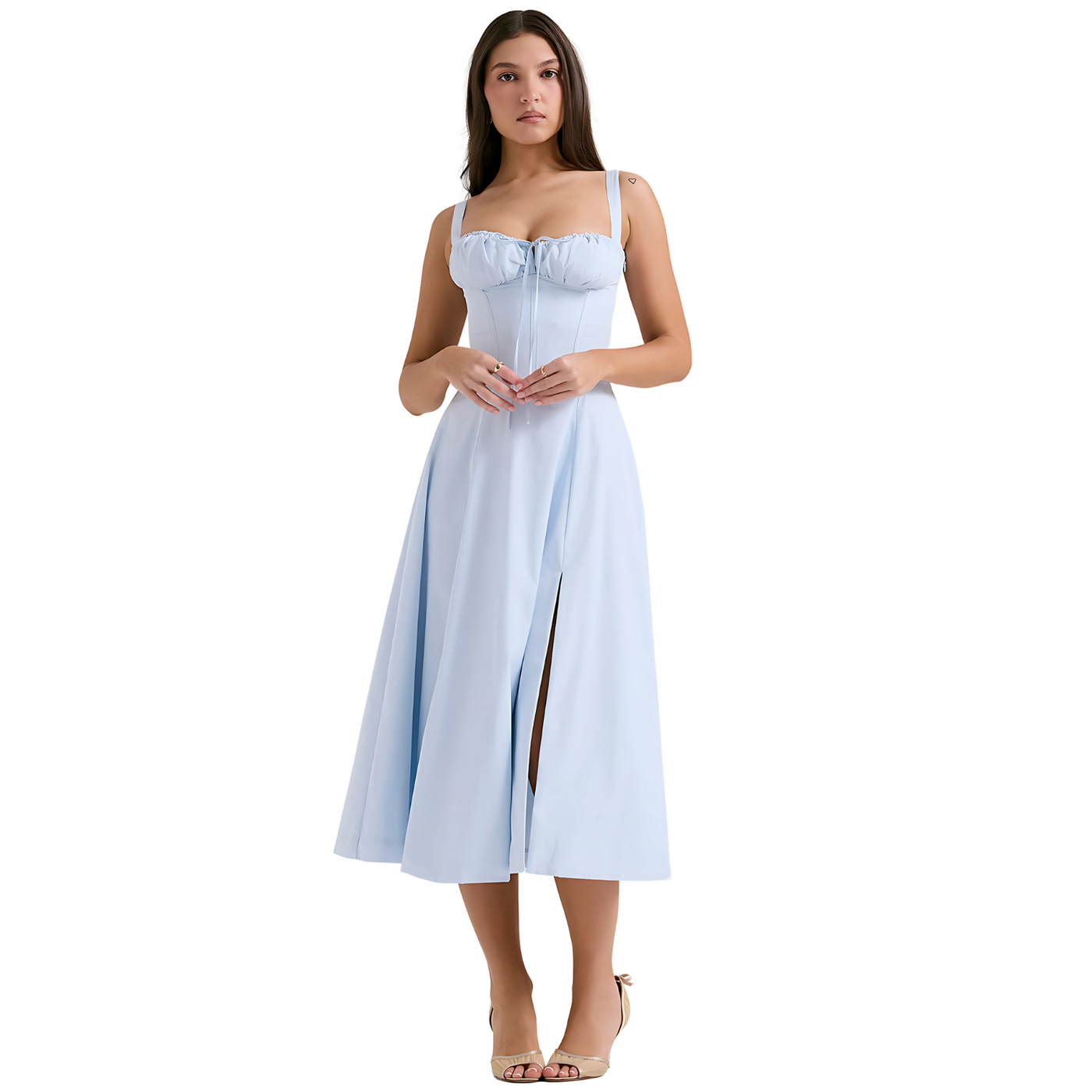 Clara – letnia sukienka z gorsetem