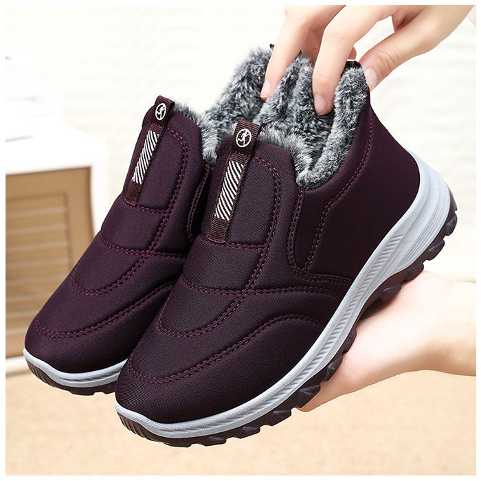 Selena – zimowe trampki z polarową wyściółką