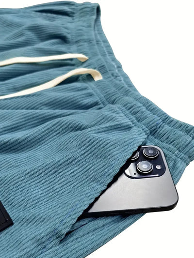 Oliver | Luźne spodnie z sztruksu