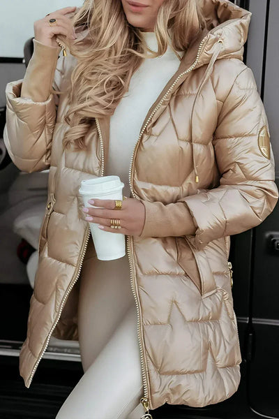 Kurtka zimowa Zuzanna typu puffer