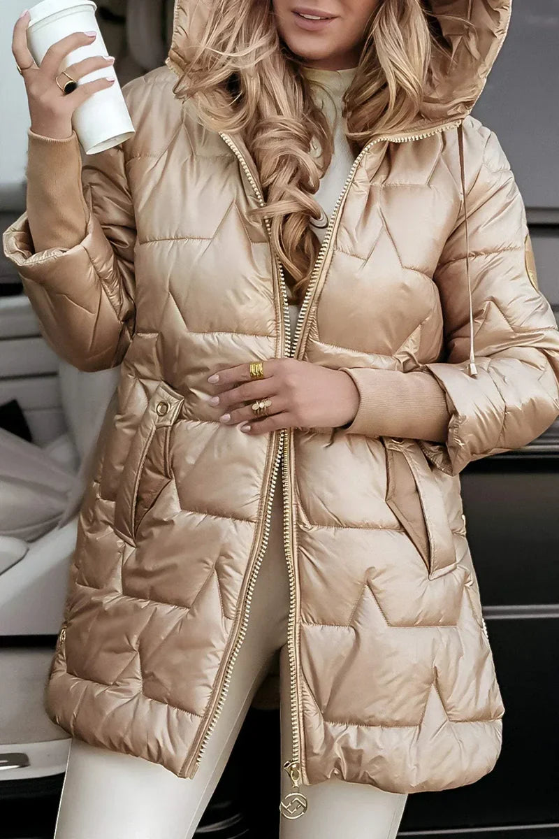 Kurtka zimowa Zuzanna typu puffer