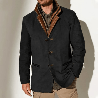 Jack – męski płaszcz dwuwarstwowy w stylu vintage